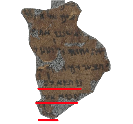 4Q33 Deuteronomy 21:5-12